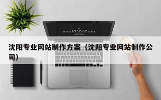 淮北沈阳专业网站制作方案（沈阳专业网站制作公司）
